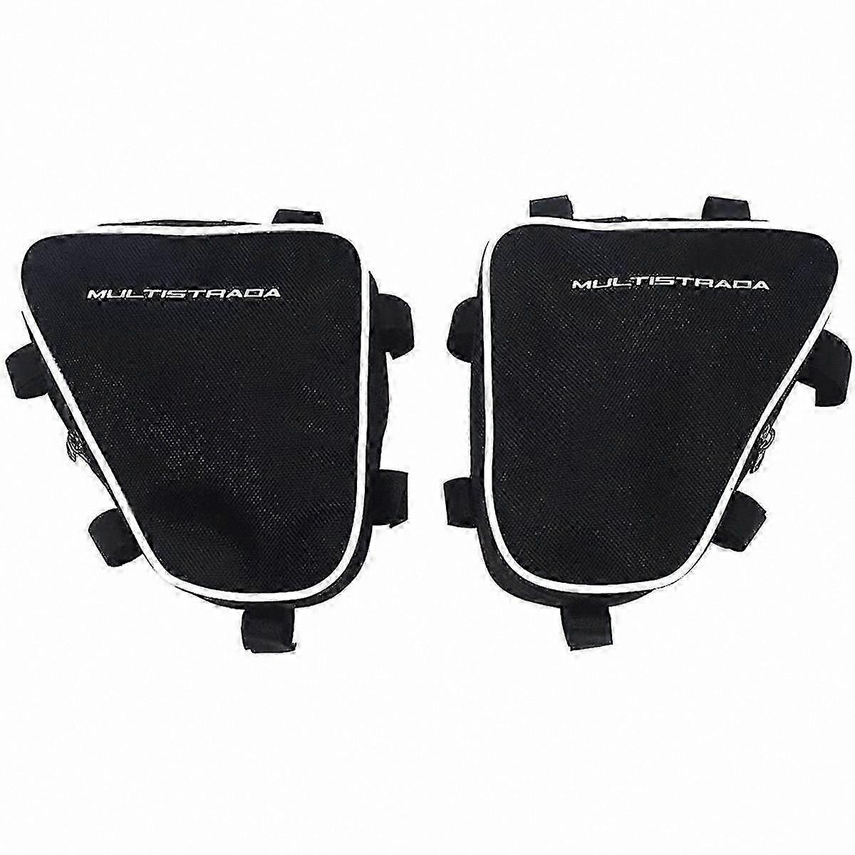 Waterproof Motorcycle Tool Bag with Frame and Crash Bar Compatibility for 1200cc Models - Durable Storage Solution