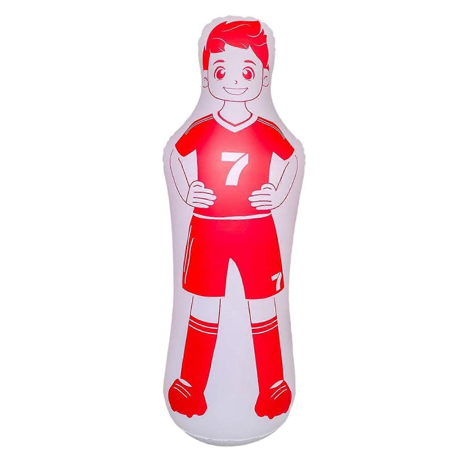 Portable Tumbler Soccer Ball Inflatable Soccer Ball Red