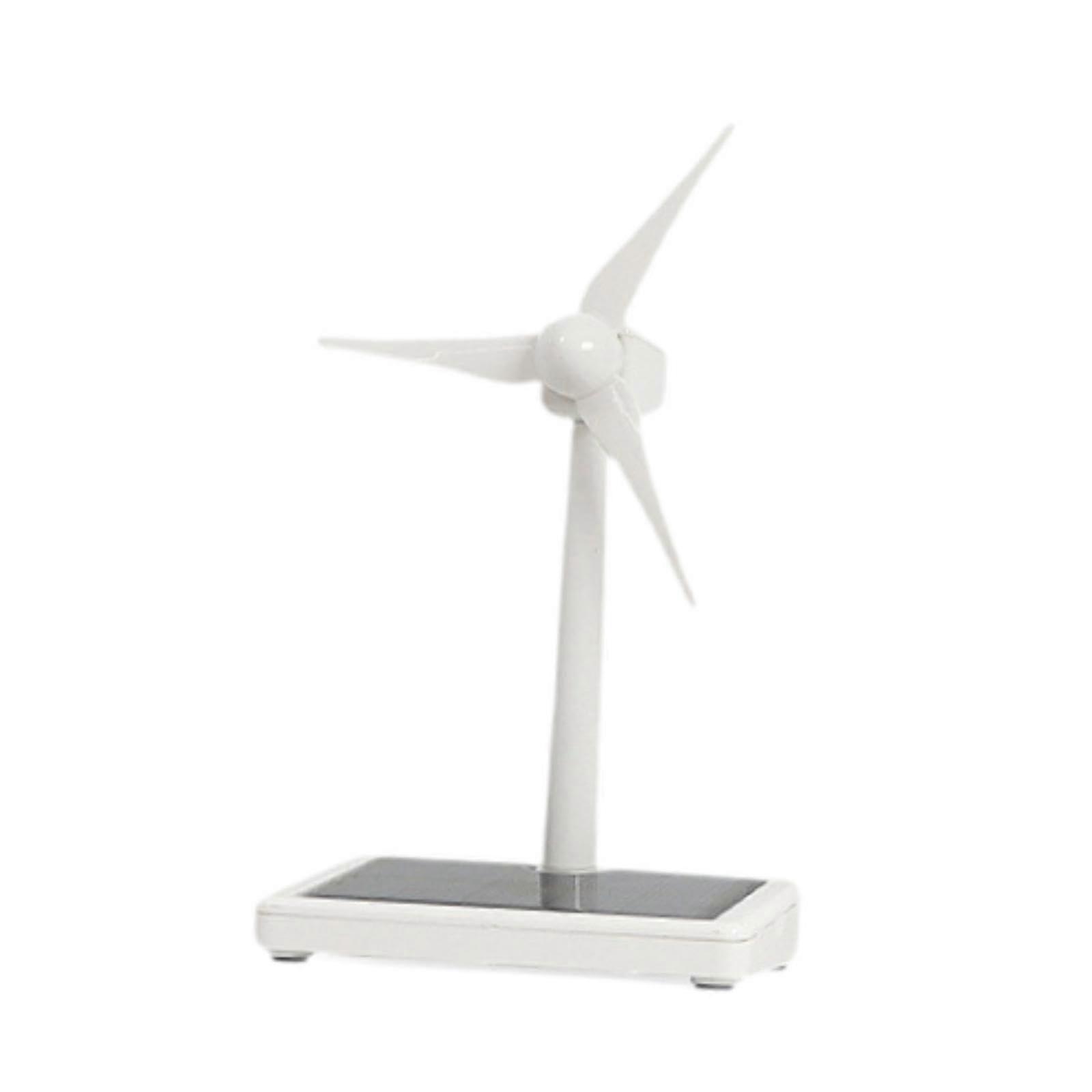 Windmill model with solar energy, science project kit for kids, multicolored, S