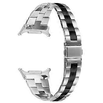 Kompatibel für Samsung Galaxy Watch Ultra (2025) 47mm / Watch Ultra 47mm Uhrenarmband 3-Perlen-Edelstahlarmband