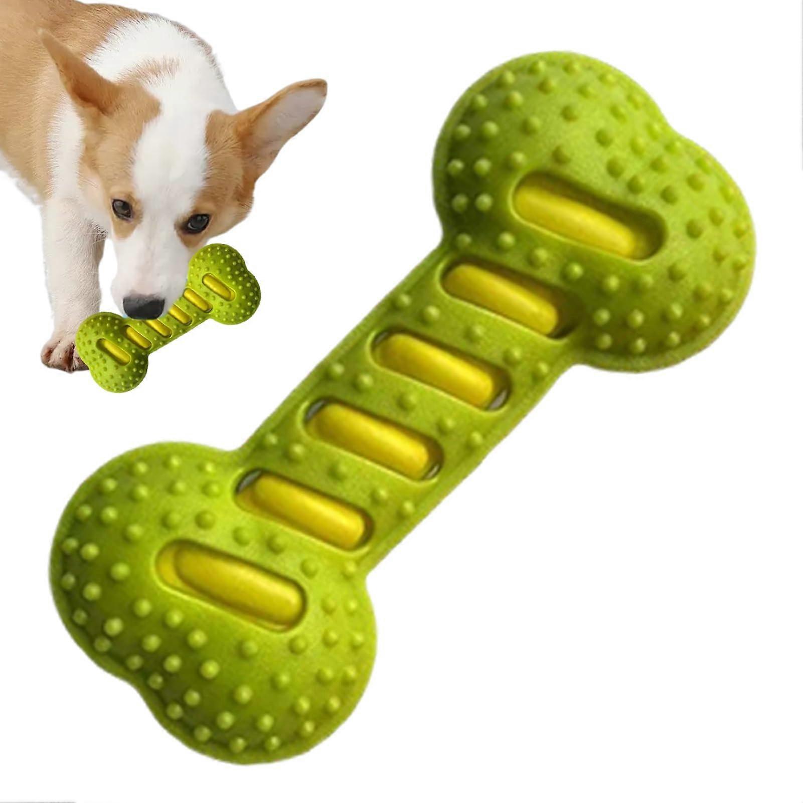 Dog Toys For Aggressive Chewers  Bone Shape Interactive Dog Toys,Stimulating Pet Supplies