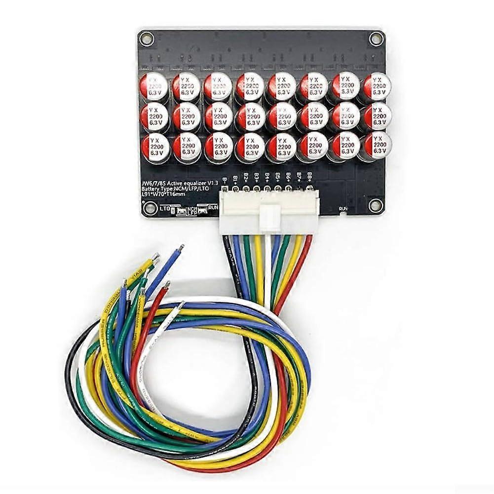12V Active Battery Equalizer High Efficiency Low Internal Resistance for 8S Lithium Battery Systems UK