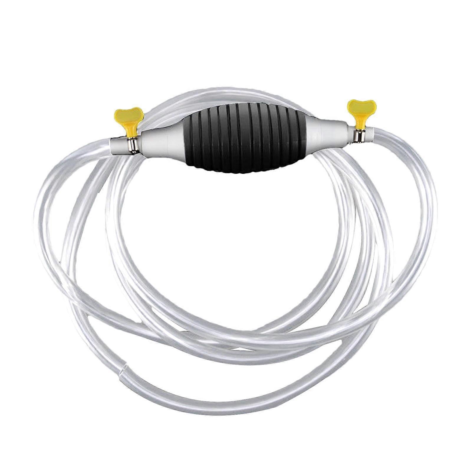 Siphon Handpumpe Set - Tragbare Wasserpumpe mit Hohem Durchfluss für Auto Kanister und Schlauchpumpen Einsatz