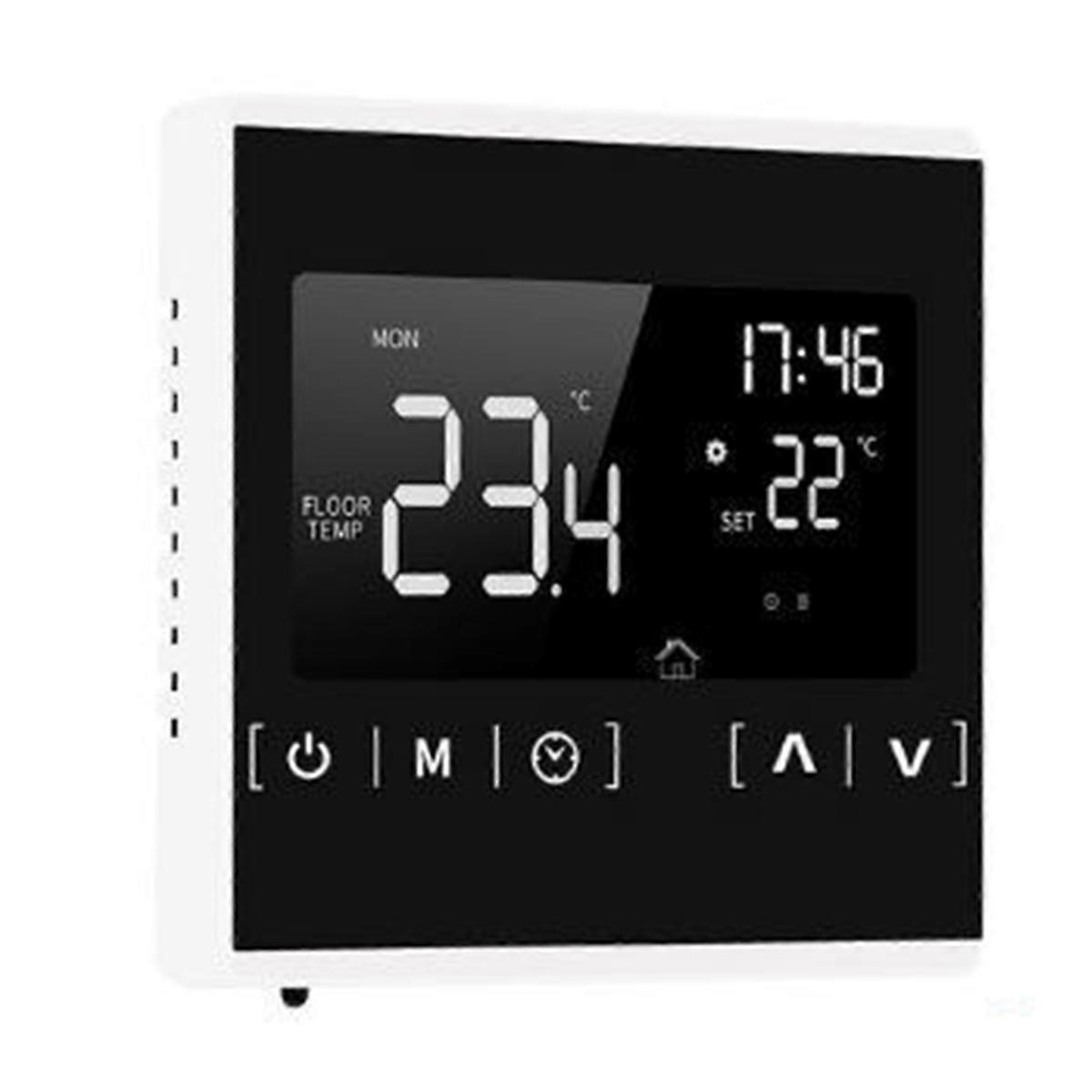 Smart LCD Touchscreen Thermostat for Home Programmable Electric Floor