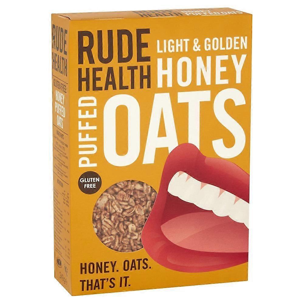 Rude Health Honey Puffed Oats 240g - 4 Pack