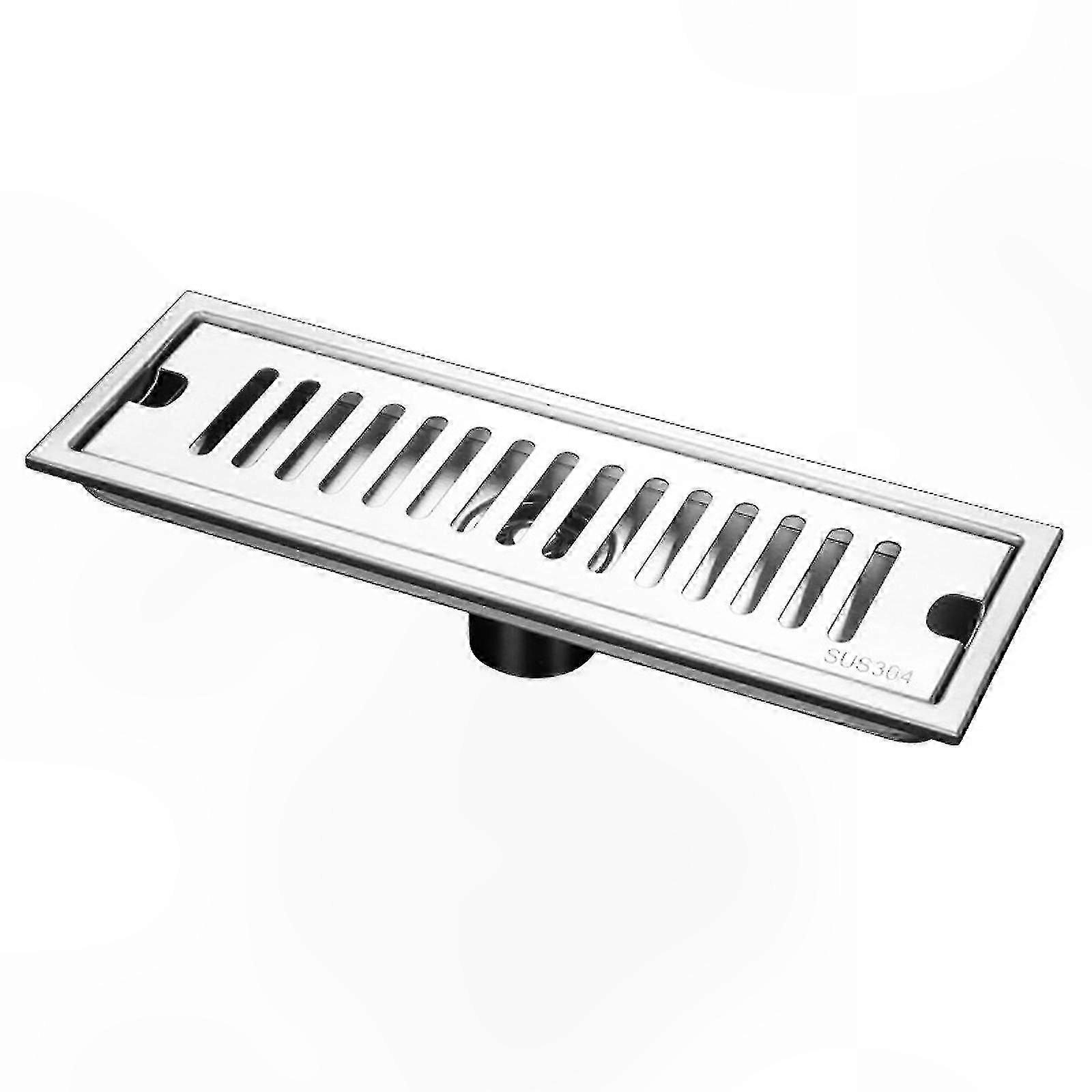 Rectangular Floor Drain in 20/30/40/50/60cm Sizes for Bathroom and Shower Room Use Stainless Steel Construction for Efficient Drainage Solutions