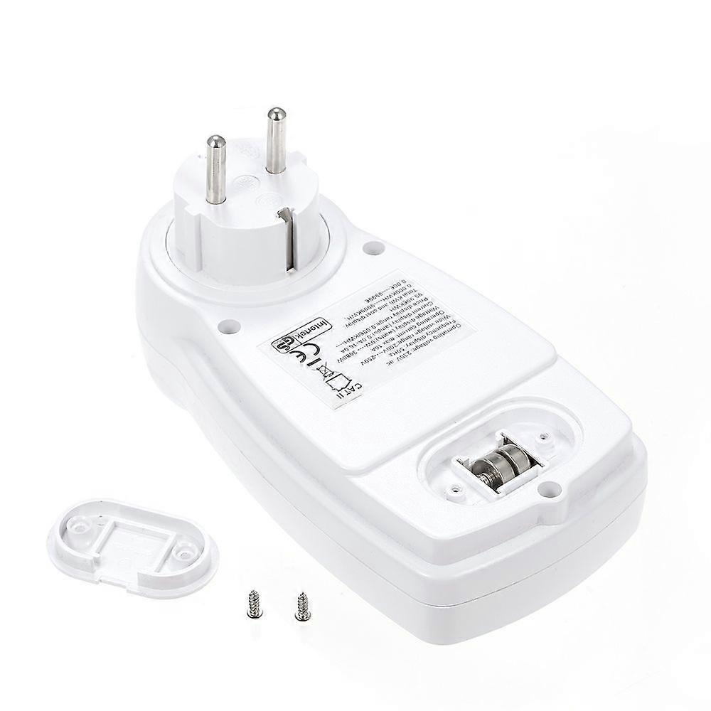 Digital Wattmet Power Meter Energy Meter Voltage Chart Power Measuring Socket Indoor Countdown Timer Socket Grounded