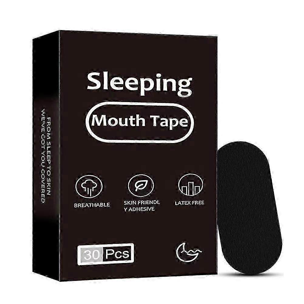 30pcs anti-snoring mouth tape strips
