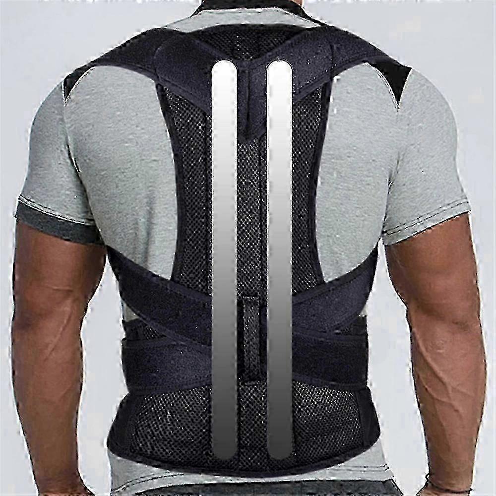 Adjustable Back Brace for Scoliosis Support and Spinal Alignment with Lumbar Comfort Fit Design