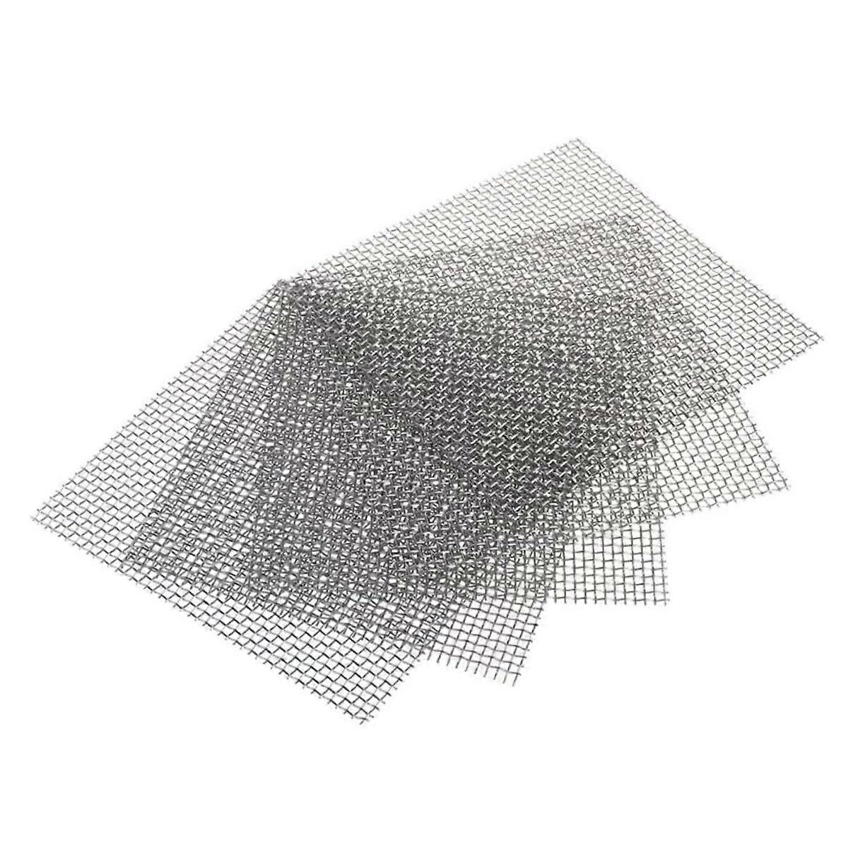 Stainless Steel Mesh Pads 5Piece Set For Aquatic Plants, WearResistant Aquarium Netting