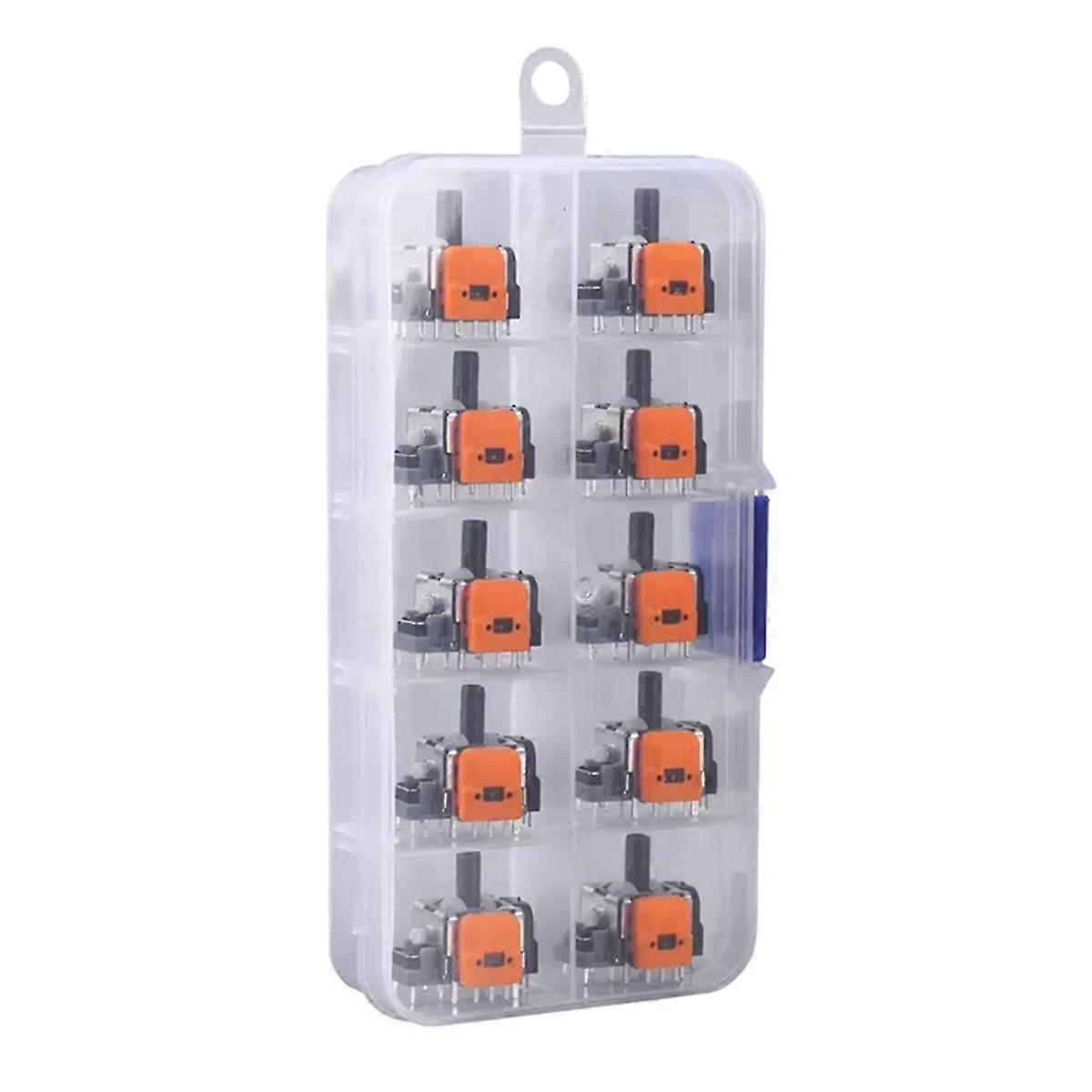10PCS Hall Electromagnetic Joystick for ONE Gamepad Repair Parts Joystick Module No Drifting Thumbsticks