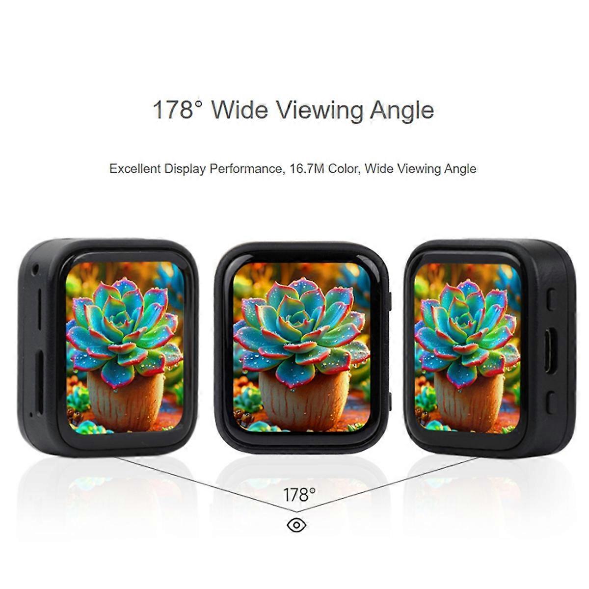 ESP32 S3 Development Board 1.8 Inch AMOLED Display Touch Screen QMI8658/MIC/Audio LVGL AI Voice Prog