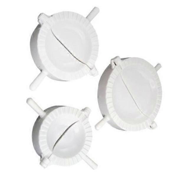 Plastic Dumpling Makers Kitchen Press for Dough 3Pcs Set