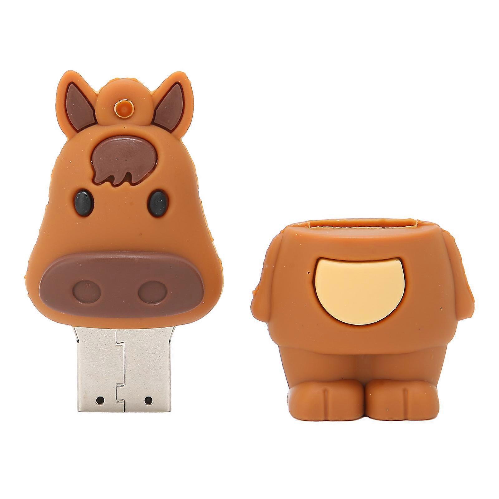 32GB USB Flash Drive Horse Doll Style Portable Memory Stick