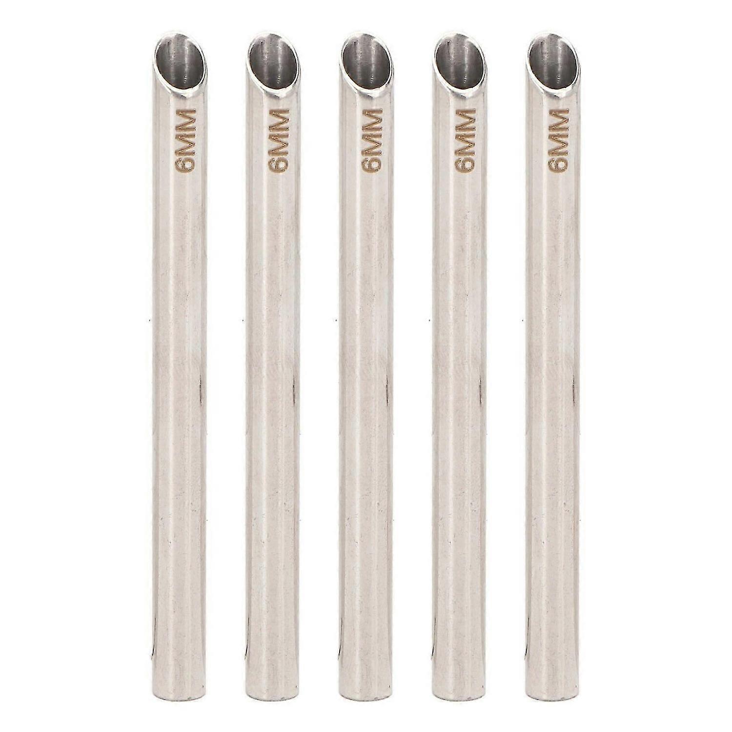 2025 Latest Model 5pcs Piercing Needles Receiving Tubes Hypoallergenic Body Je...
