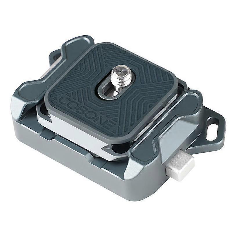 (New arrival) COBONE XQC-1 Camera Shoulder Strap Quick-Mount Clip Base Universal DSLR Tripod Head Adapter Base