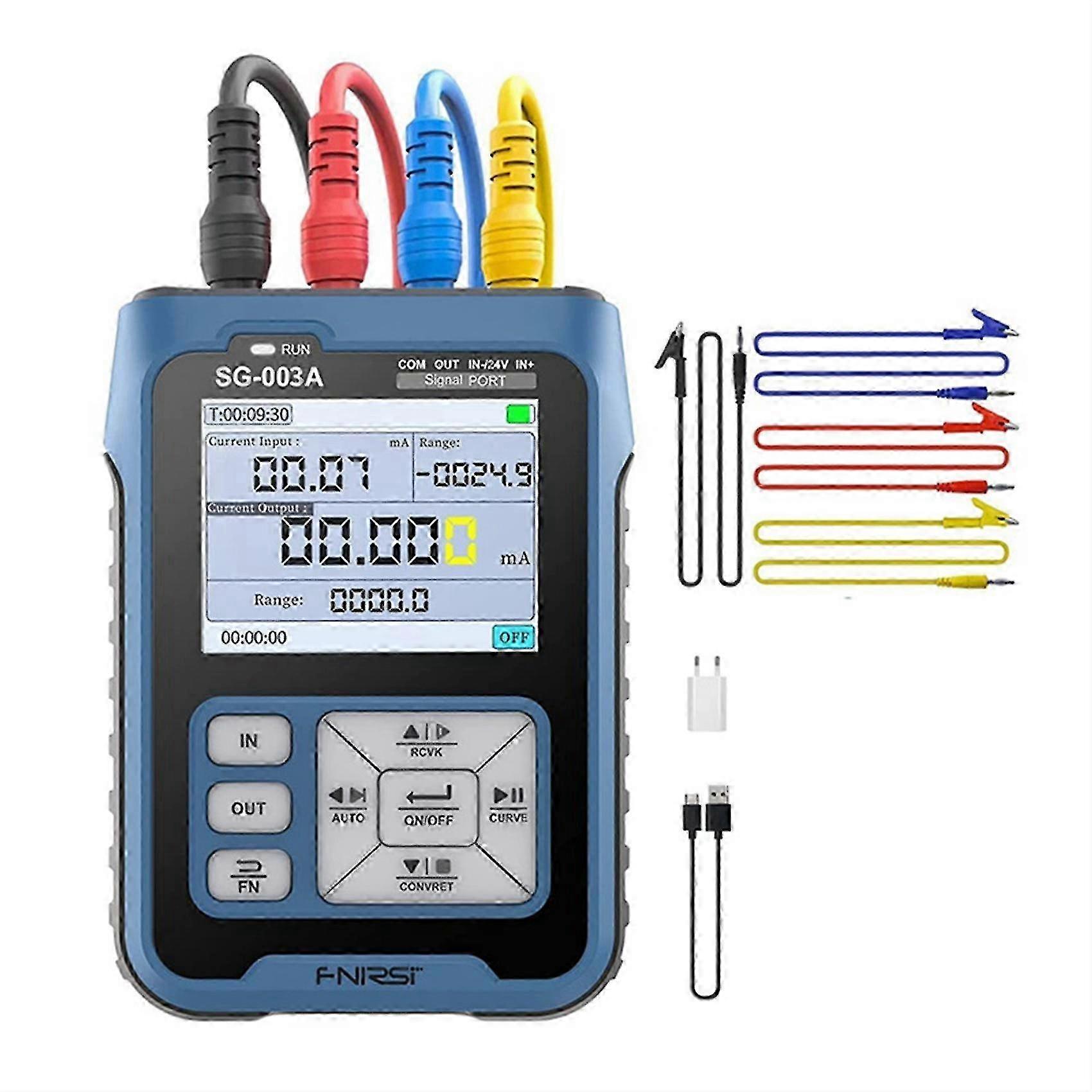 2025 Sg-003a 4-20ma 0-24v Signal Generator Adjustable Voltage And Current Simulator Control Signal Cali