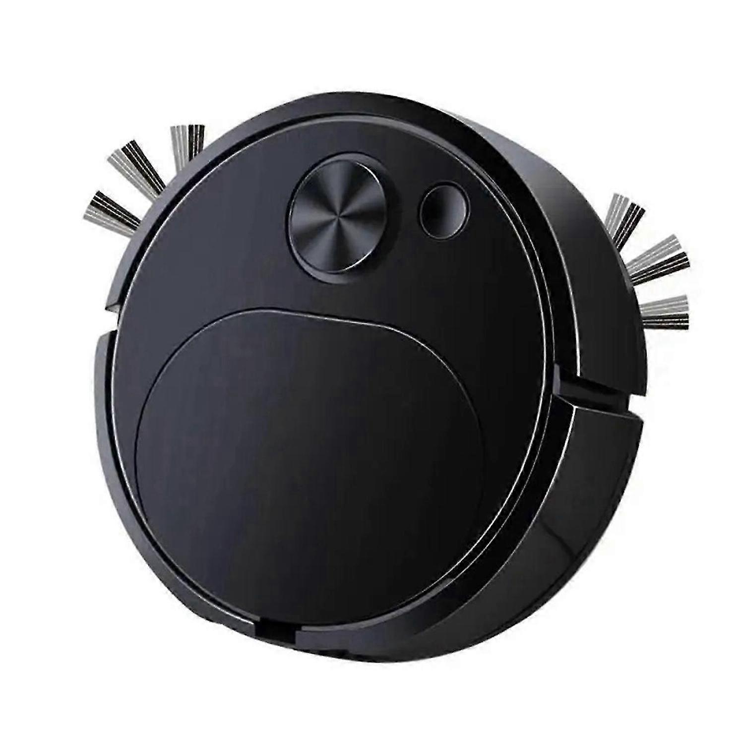 Automatic Vacuum Cleaners USB Charging Mini Cleaning Machine,Black