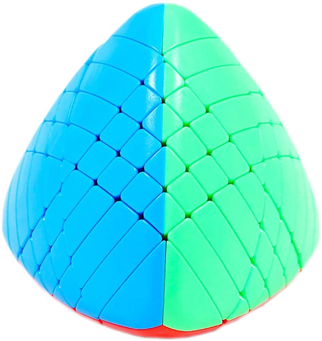 Willking Mastermorphix 6x6 Speed Cube Pyramorphix Stickerless Puzzle Cube Pyraminx 6x6 Magic Cube 6x6 -