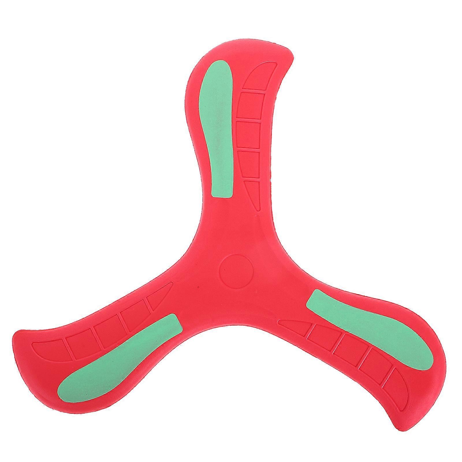 Glow in The Dark Boomerang for Kids Soft Toy for Fun Outdoor Games