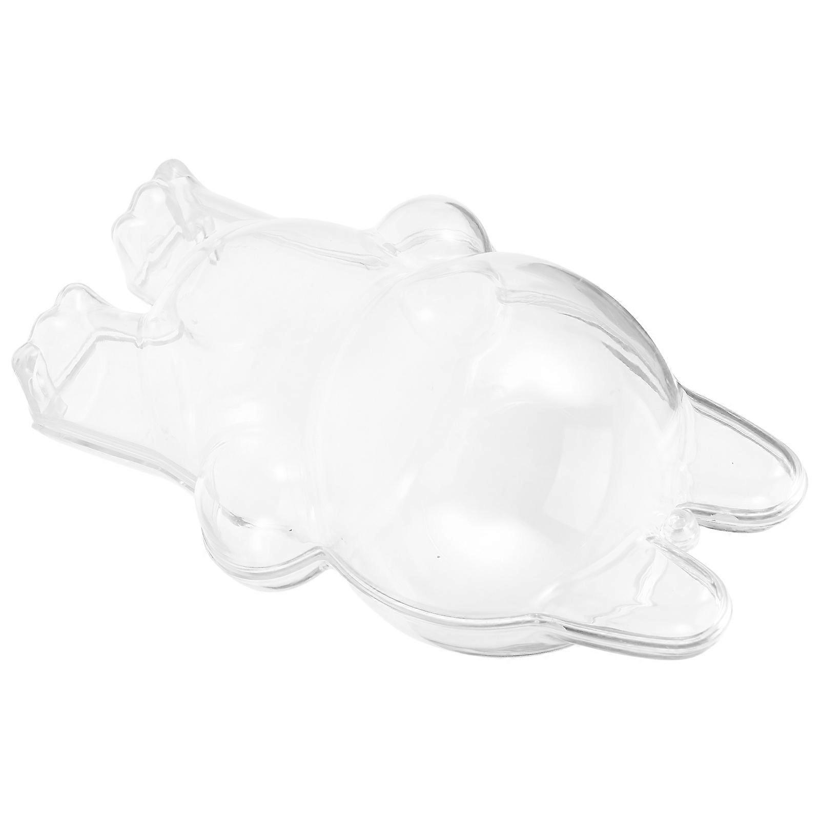 Display Case Acrylic Doll Display Case For Figures And Collectibles Design Clear Storage Box 1Pack