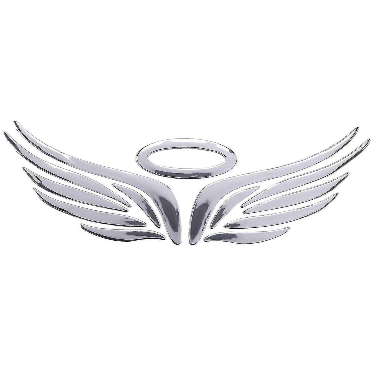 Car Emblem Decal Decoration Color Silver