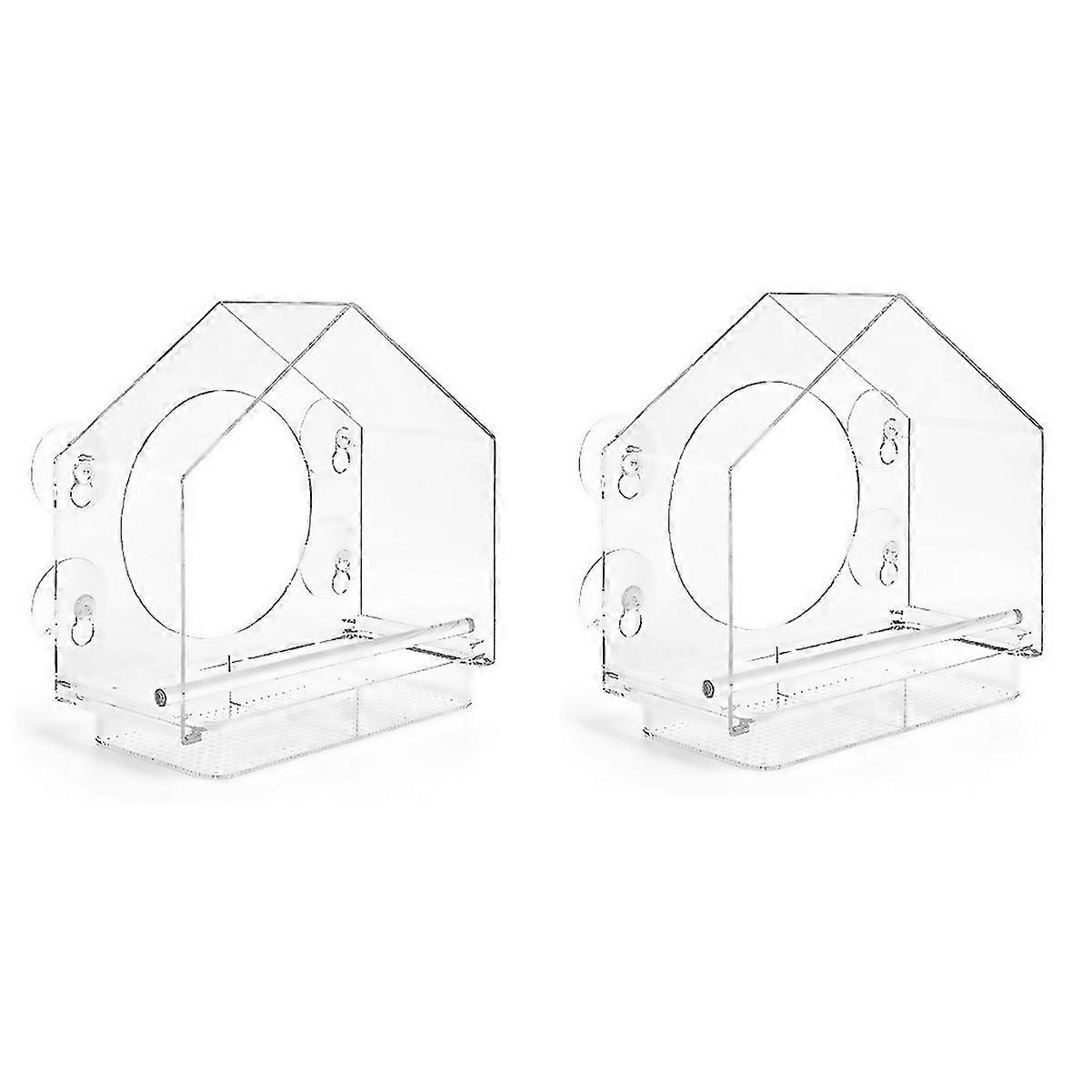 For Small Wall Plastic Birdcage Transparent Small Pet Birdcage