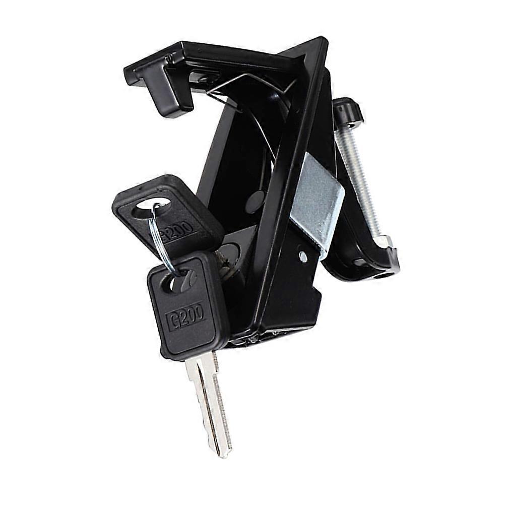 Cabinet Compression Latch Lever Lock for Hand Operated Use Black