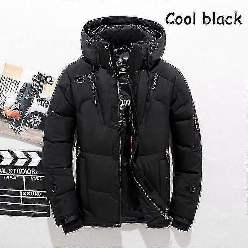 -30 Vinter Män Anka Tjock Dunjacka Män Snö Parkas Kappa Man Varm Vinter Dunjacka Ytterkläder 2025
