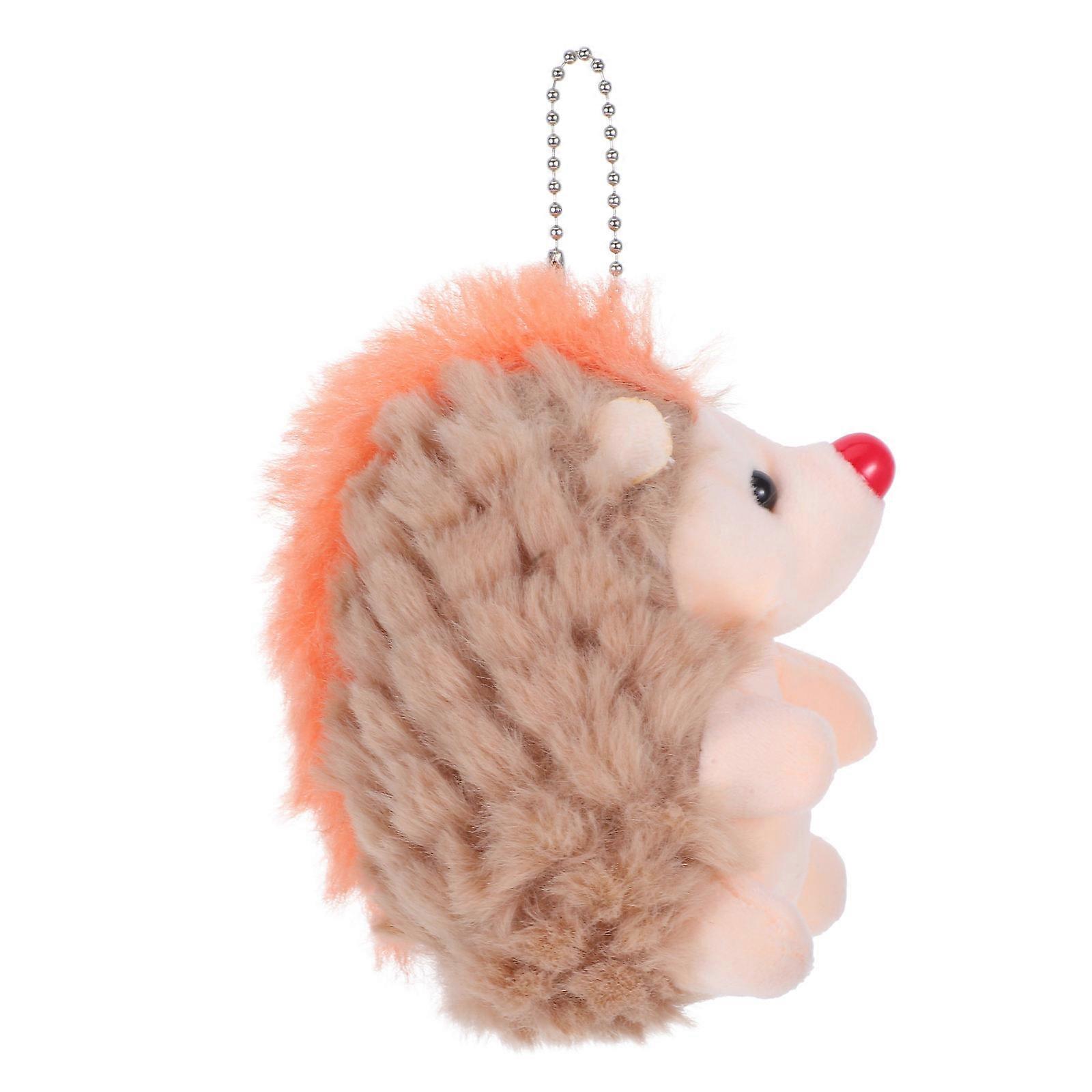 Cute Stuffed Animal Keychain for Decoration 3Pcs Plush Hedgehog Toy Pendant