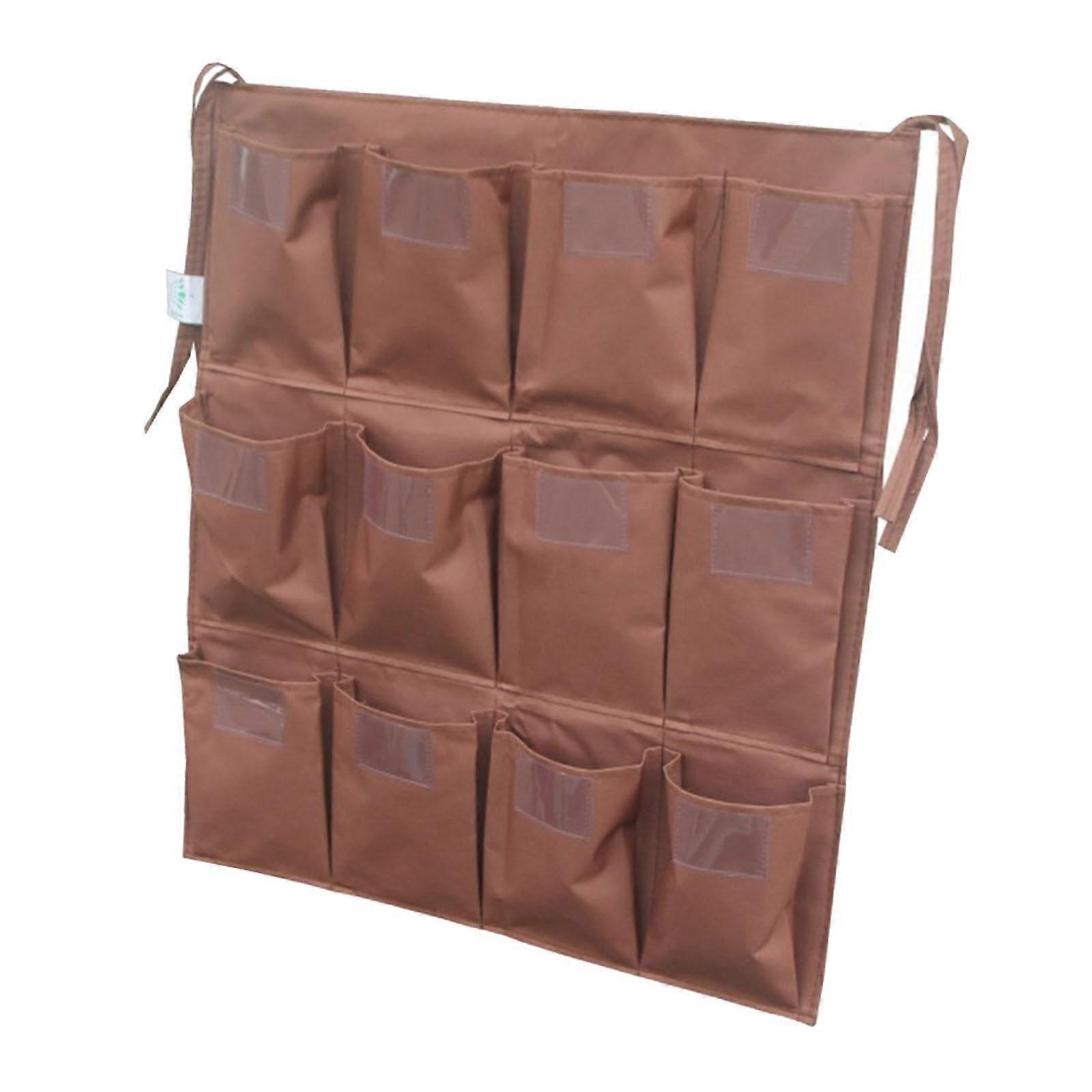 Cleaning Bag For Trolley And Hotel Cleaning, 12 Pockets, Durable Maintenance Bag, Easy To Install, Waste Collection