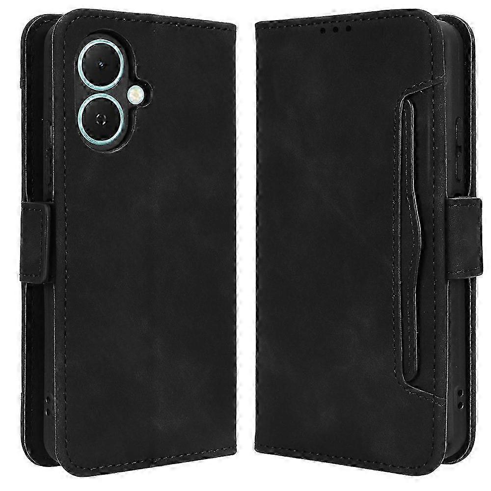 תואם עבור TECNO Spark Go 2 4G / KM4 עור מקרה טלפון ארנק כיסוי עם חריצי כרטיסים מרובים