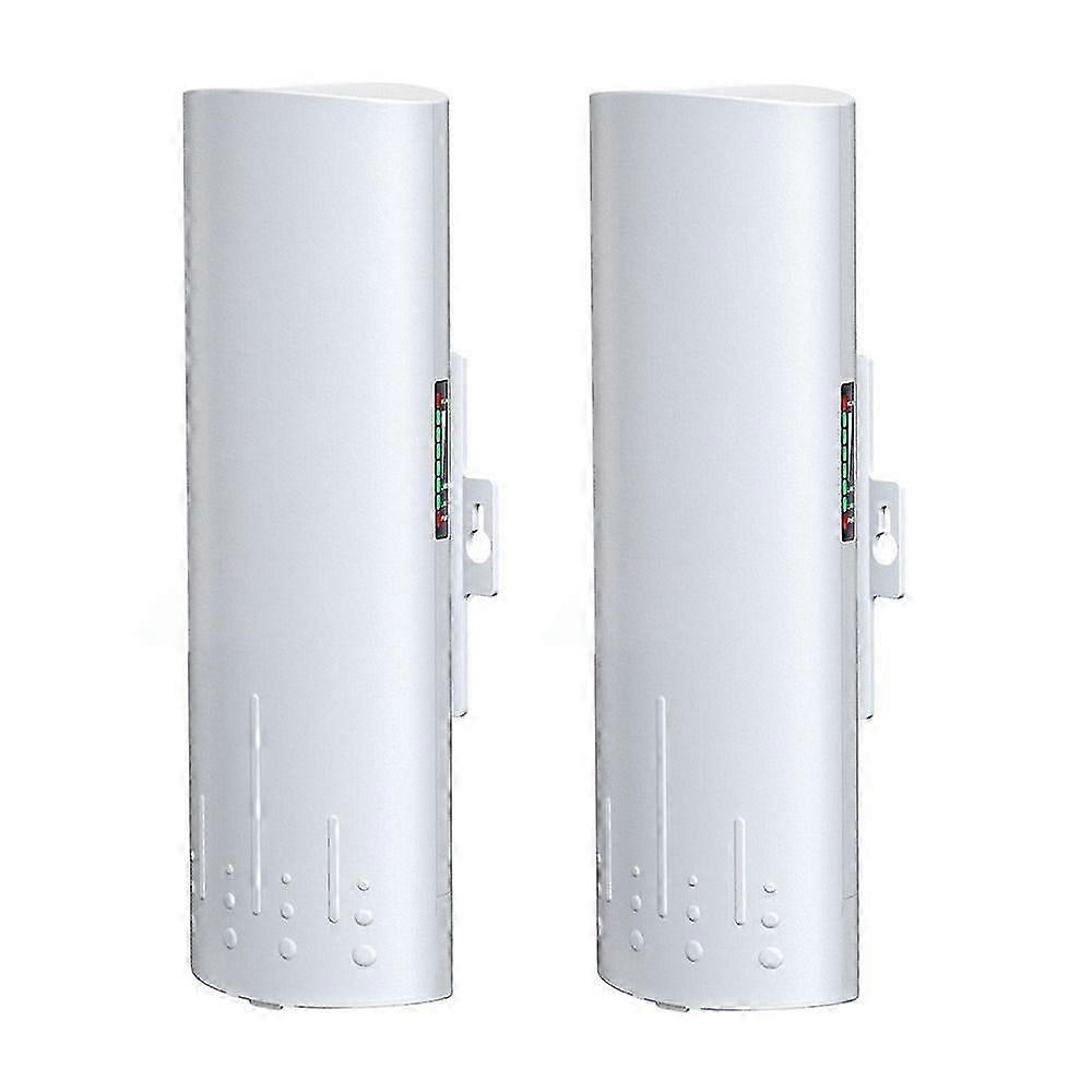 1200Mbps Outdoor Waterproof 5.8G WiFi Bridge CPE820 - 1Gbps Point-to-Point, 2-Pack with POE Adapters