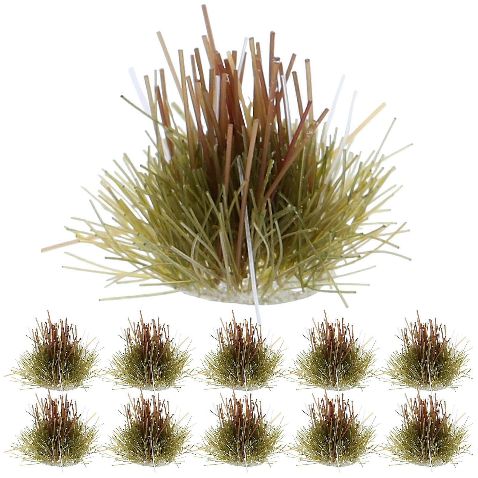 Realistic Design Micro Landscape Plants Miniature Grass for Enhancing Dioramas and Model Layouts 4 Boxes Ideal for Model Builders