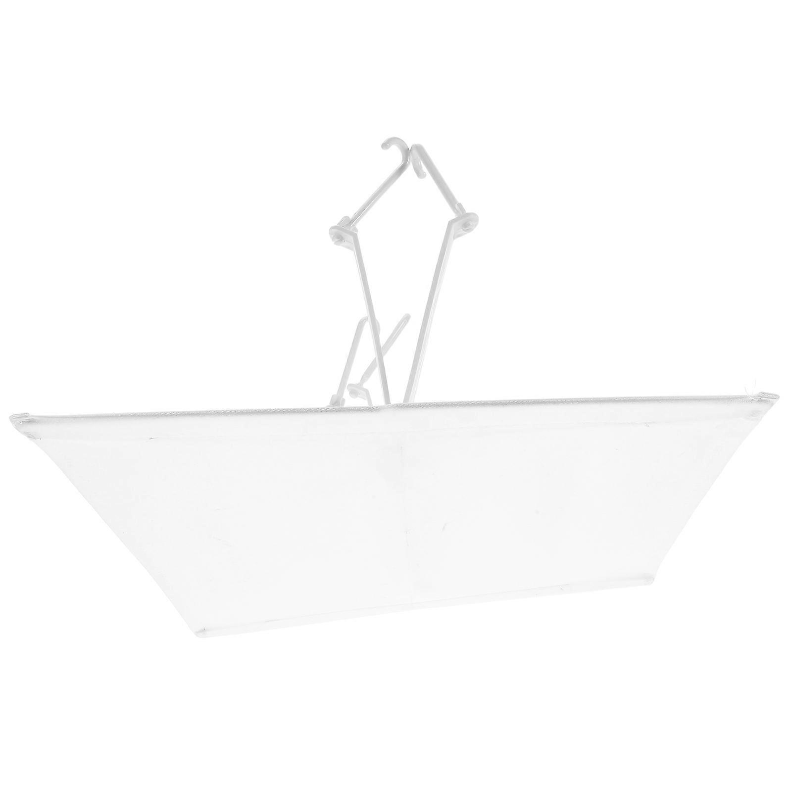 Ceiling Air Conditioner Baffle Deflector for Air Conditioning 3Pcs White Square