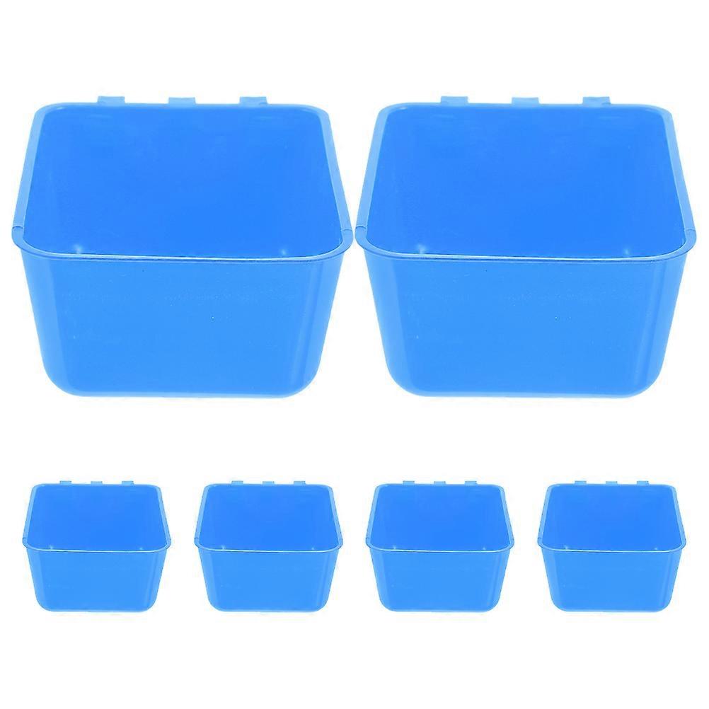 Chicken Coop Feeding Bowl for Rabbits 18Pcs Hanging Pet Drinking Bowls