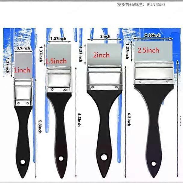 1pc Silicone Color Shaper Brush Solid Flat Flexible Acrylic and Water Based Painting Tool for Move and Remove Acrylic Paints