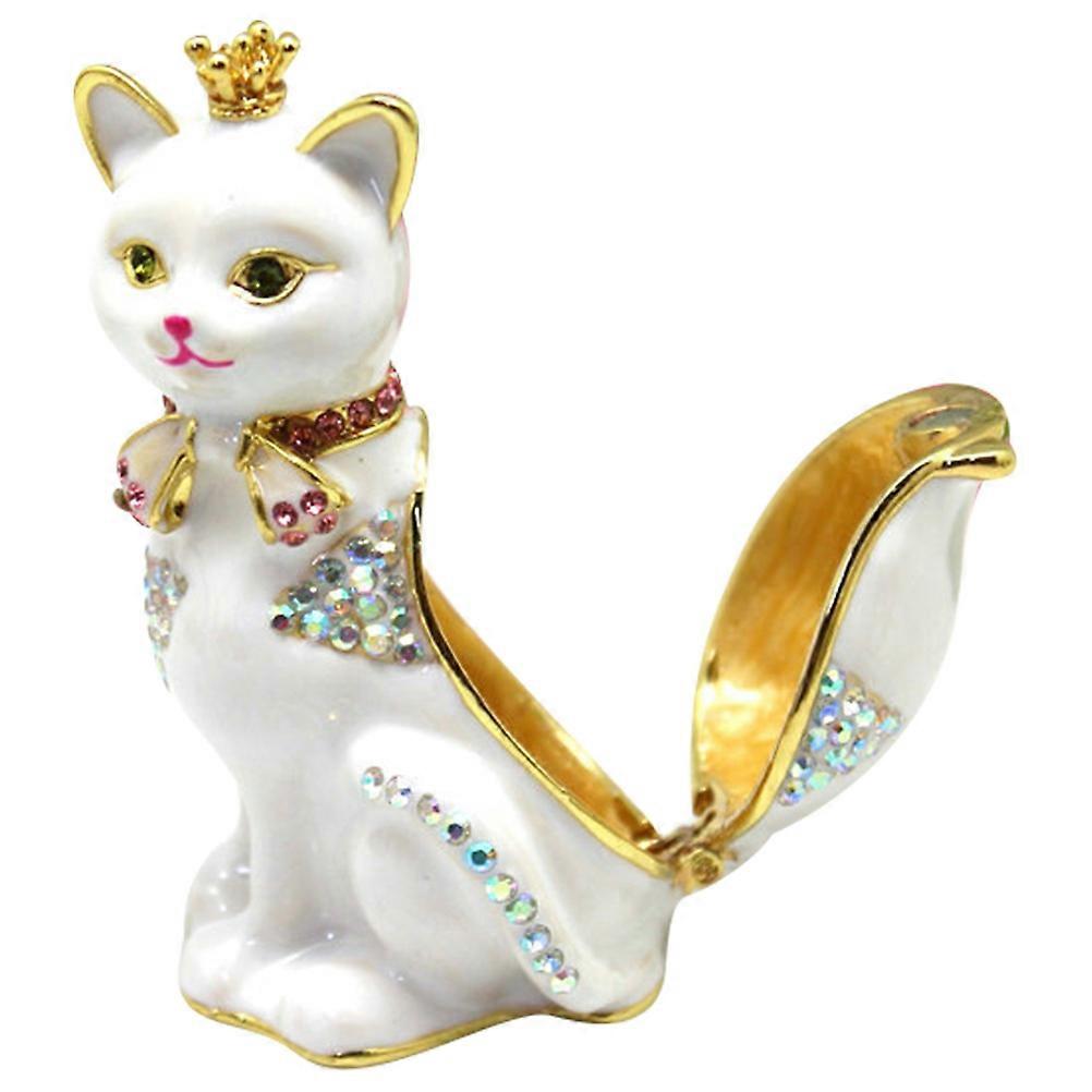Jewelry Organizer Cat for Storage Use on Tabletop 2Pcs