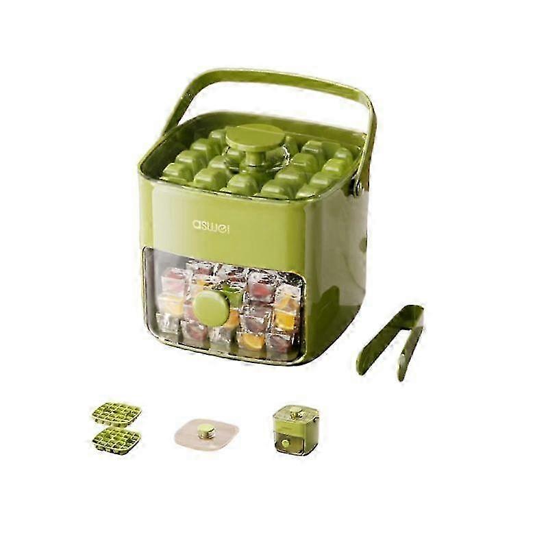 25-26 Portable Ice Maker 48-Cube Countertop Machine w/ One-Click Release