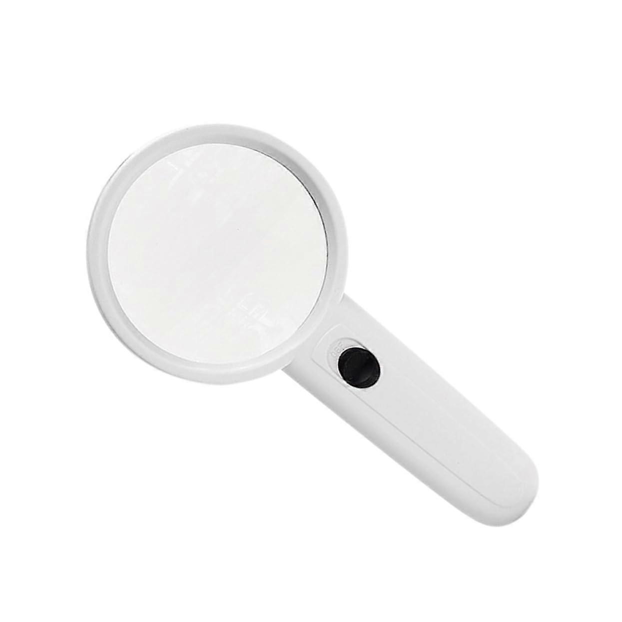 LED Handheld Magnifier, BatteryPowered Page Magnifier For Reading Text, Portable Book Reading Aid
