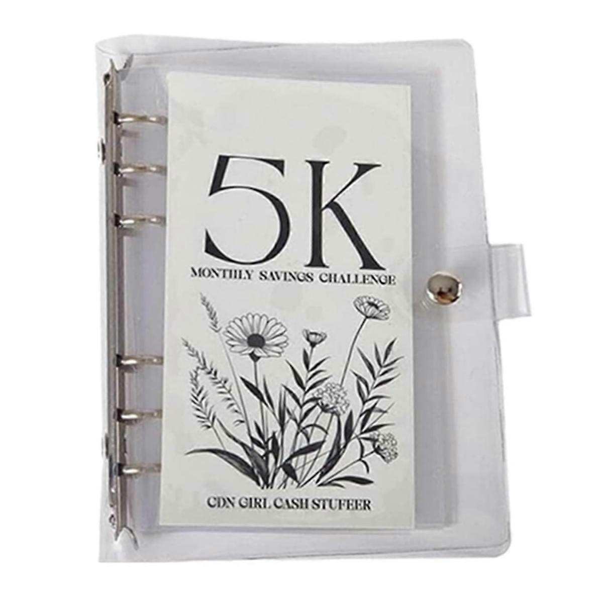 12-Month Envelopes Money Saving Challenge Binder, 12 Month Savings Challenge, Money Saving Binder 5K