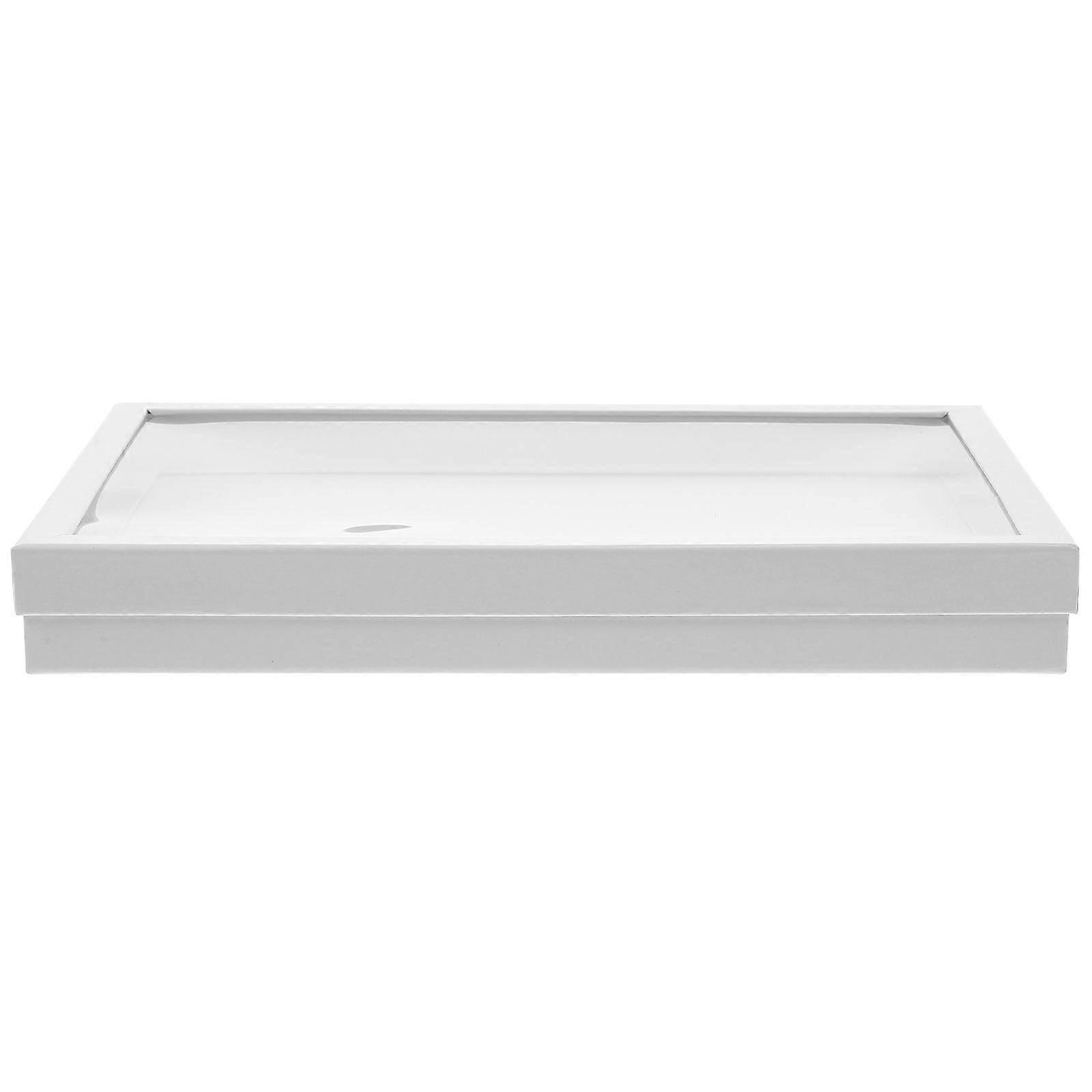 Plastic Jewelry Ring Box Multi-Functional Organizer for Storage 3Pcs