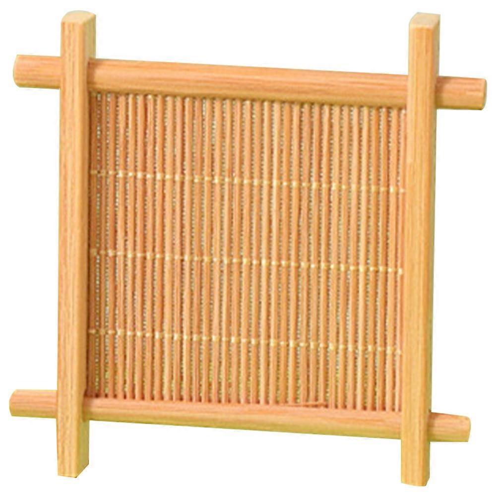 Small Pet Bamboo Hamster Cooling Mat for Summer 2Pcs Comfortable Pad