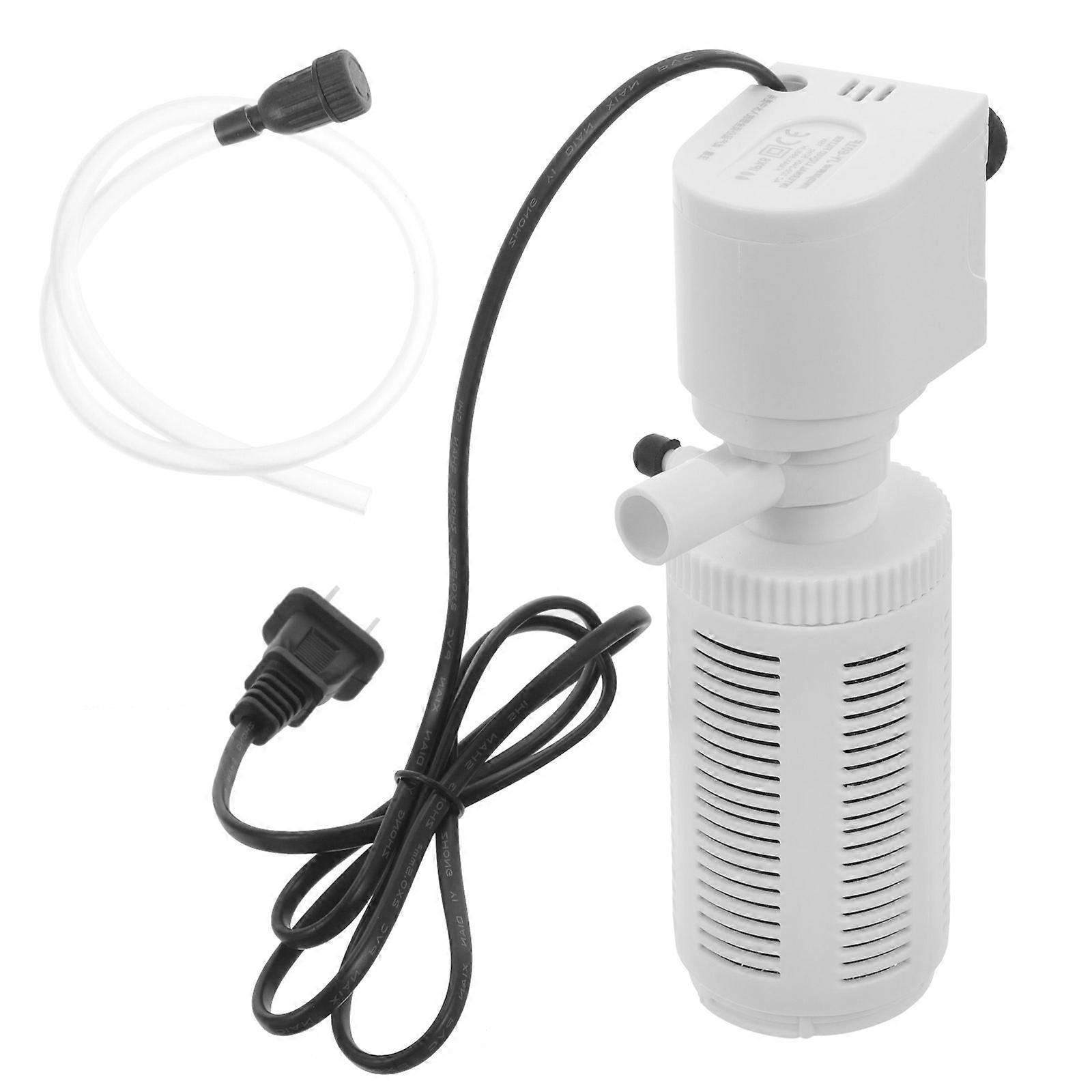 Aquarium Filter Pump Fish Tank Filter for Oxygen Supply 5Pcs ABS Material