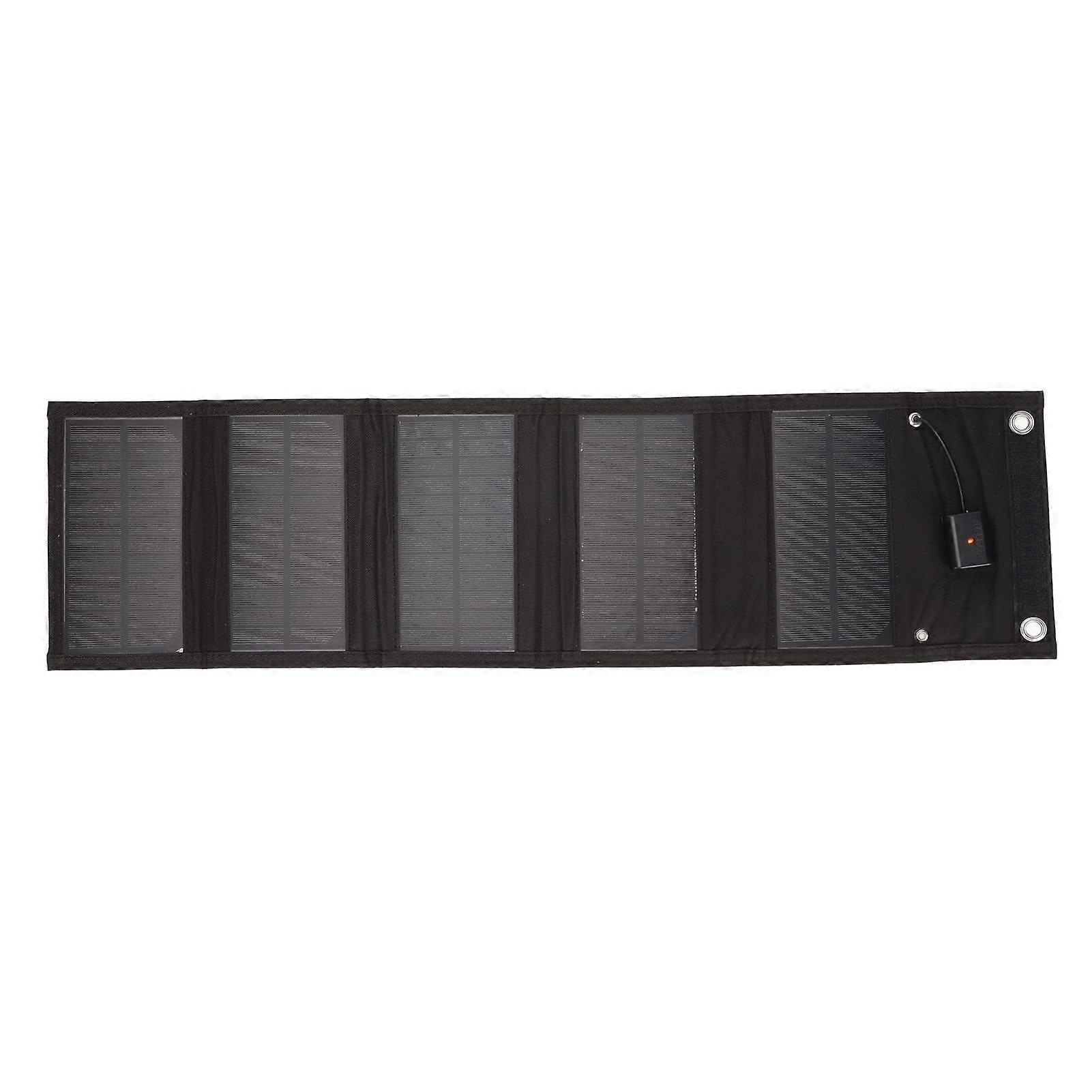 Foldable 15W Portable Solar Panel for Smartphones and Outdoor Activities Compatible with iPhone and Android