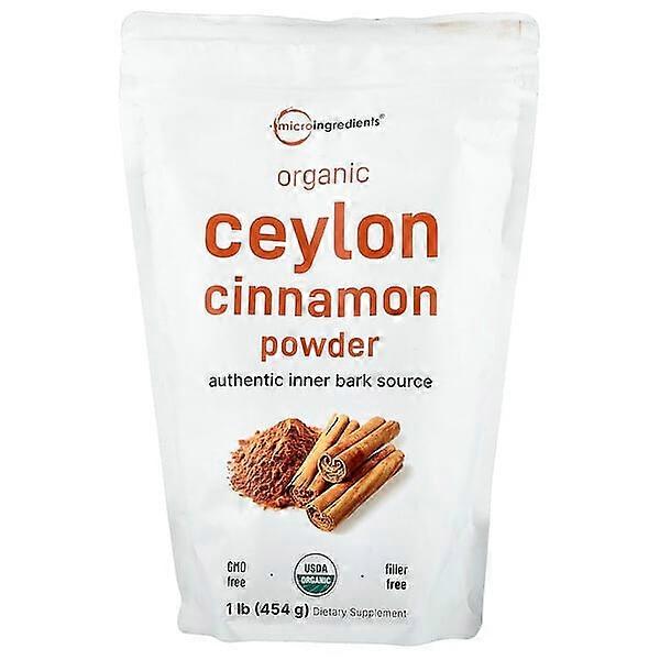 Micro Ingredients, Organic Ceylon Cinnamon Powder, 1 lb (454 g)