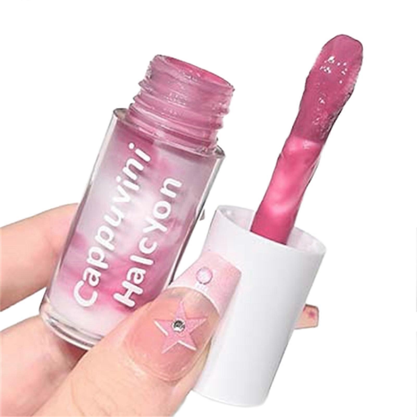 Lip Gloss Dual Color Moisturizing Mirror Finish Long Lasting Waterproof Lipstick