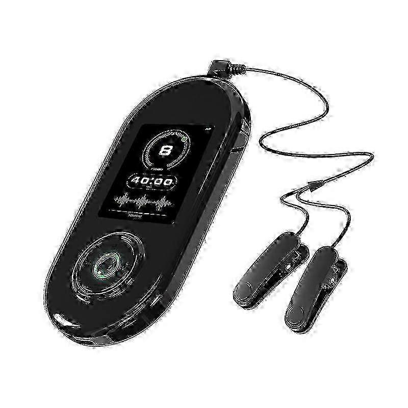 Improved Vagus Nerve Stimulator for Sleep & Anxiety Relief. Portable Microcurrent Device with Ear Clip Design, 3 Modes, 9 Levels & USB Rechargeability
