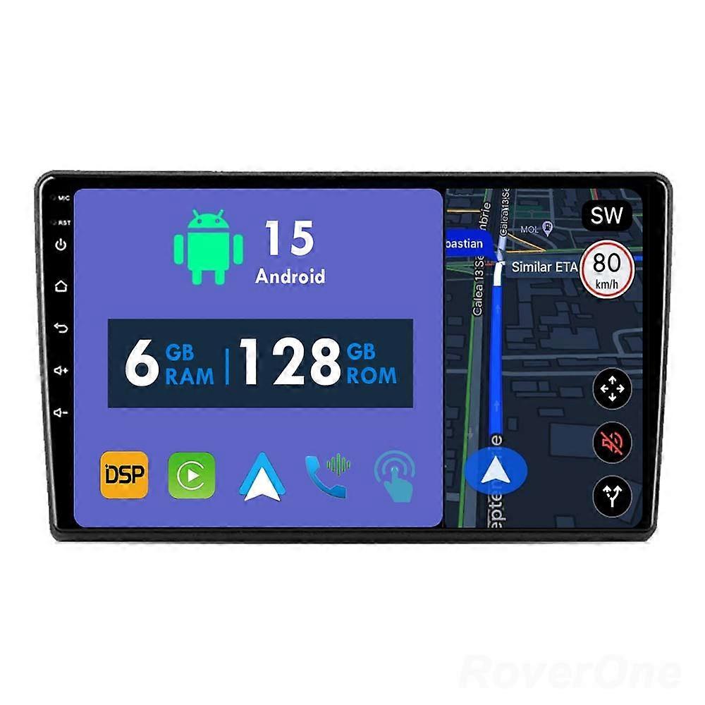 Car Radio 6G+128G CarPlay GPS Navigation Head Unit for Kia Ceed ED 2006 - 2012 Android Auto Bluetooth Stereo Touch Screen