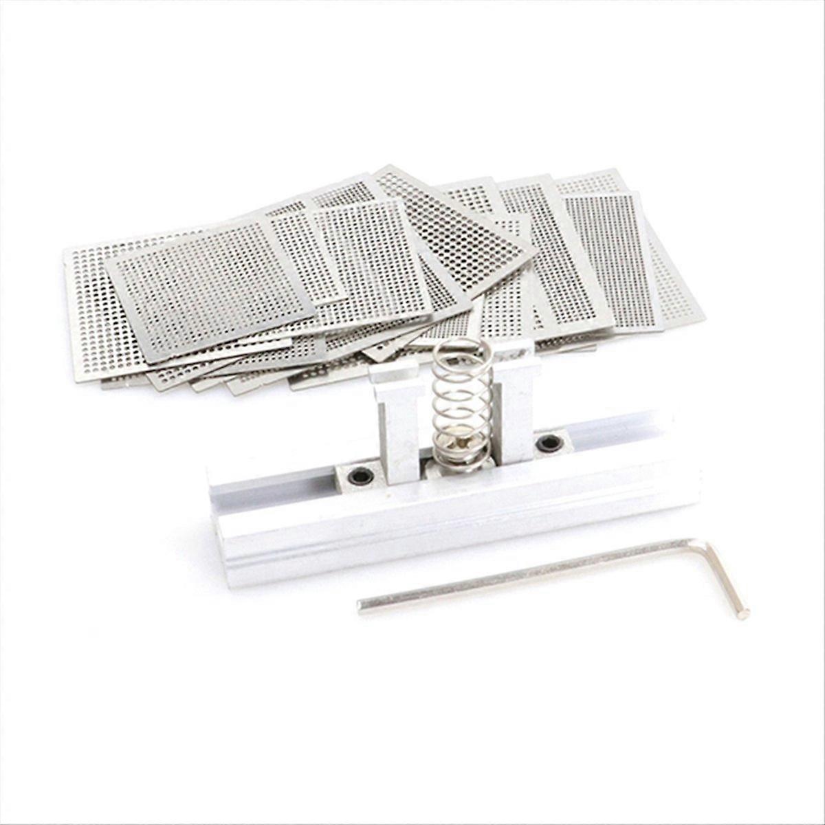 16pcs BGA General Template Universal Direct Heated Stencils